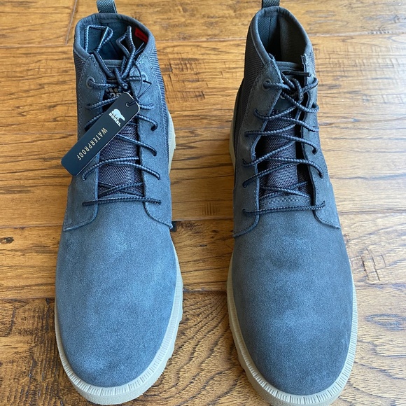 NWT SOREL Mens Caribou™ OTM Waterproof Chukka Boot,